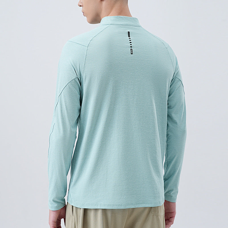 Sun Protection Long Sleeve T-shirt Men's Sports Fitness T-shirt