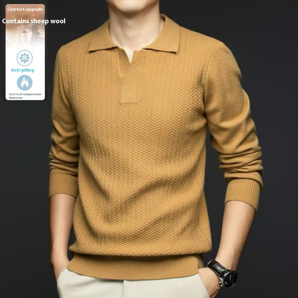 Trendy Casual Business V-neck Boy's Undershirt
