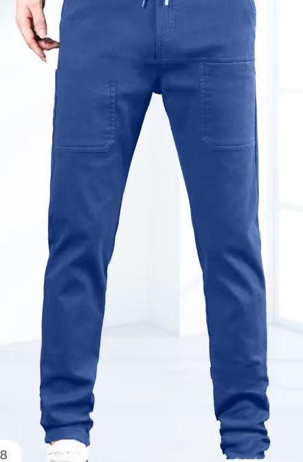 Summer Solid Color Waterproof High Elastic Men's Casual Pants