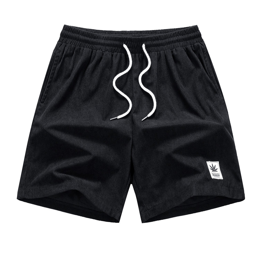 Summer Drawstring Leisure Shorts European Size Men's Sports Pants