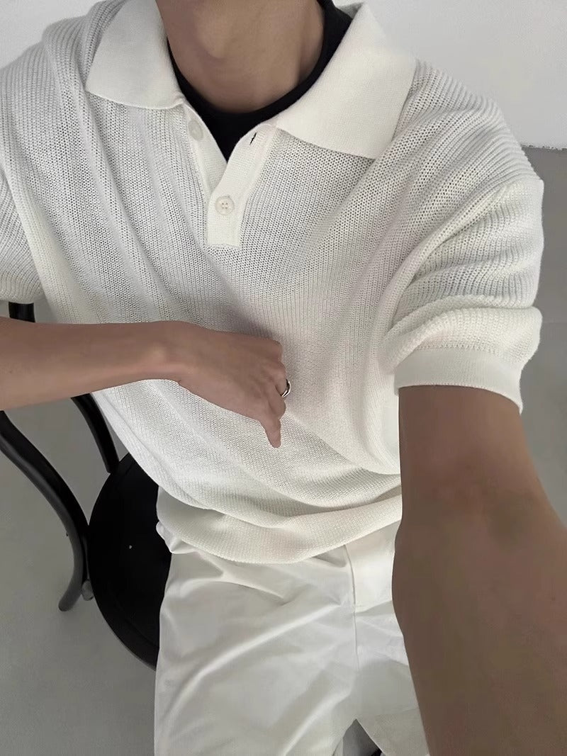 Summer Old Money Style Ruan Handsome High-grade Top