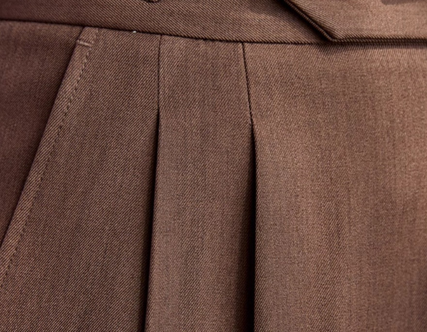 Versatile Casual Wide Leg High-waisted Trousers