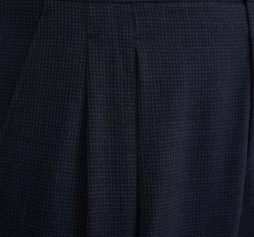 High Waist Straight Pants Houndstooth Versatile Neapolitan Breathable Casual Suit Pants