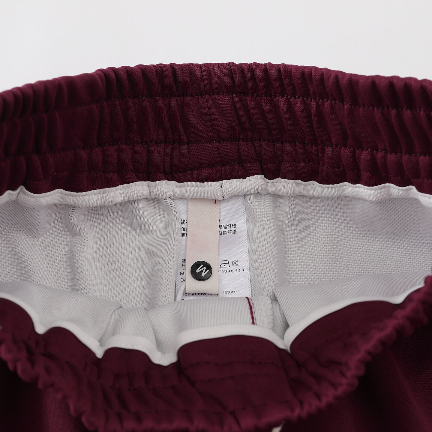 Retro Loose And Simple Color Collision Design Casual Trousers