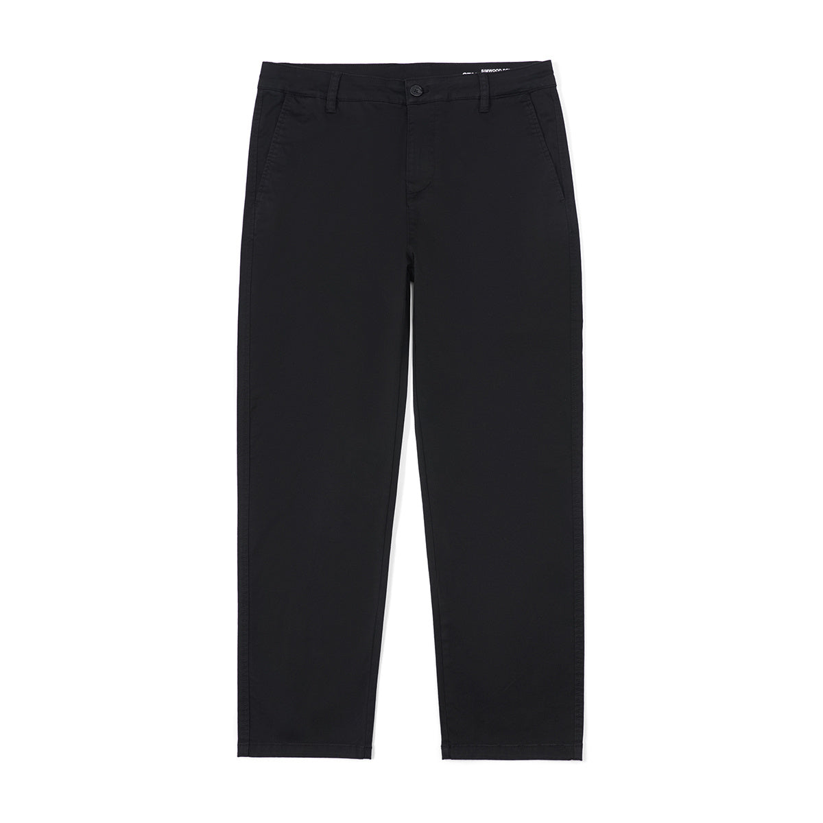 Casual Pants Men's Business Shirt Solid Color Stretch Cotton Cropped Pants