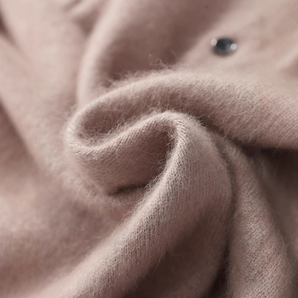 Sweater Mink Velvet Plus Size Business Bottoming Shirt Sweater