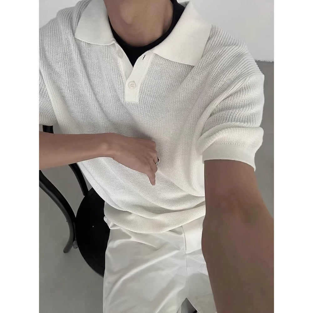 Summer Old Money Style Ruan Handsome High-grade Top