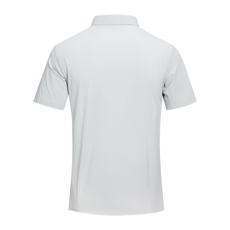 Light Luxury Polo Shirt Quick-drying Breathable Short Sleeved T-shirt