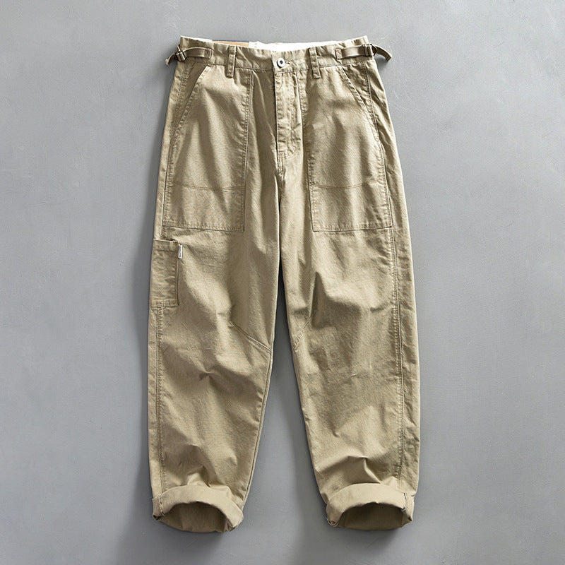 Spring And Autumn Fashion Trendy Young Men Workwear Casual Pants