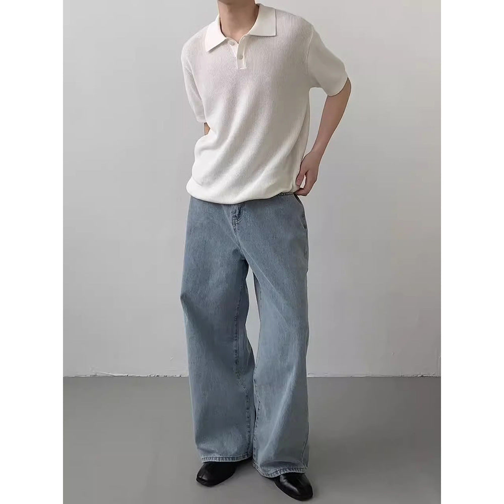 Summer Old Money Style Ruan Handsome High-grade Top