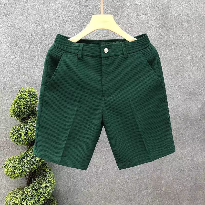 Summer New Thin Cropped Pants Fashion Outwear Slim Fit All-matching