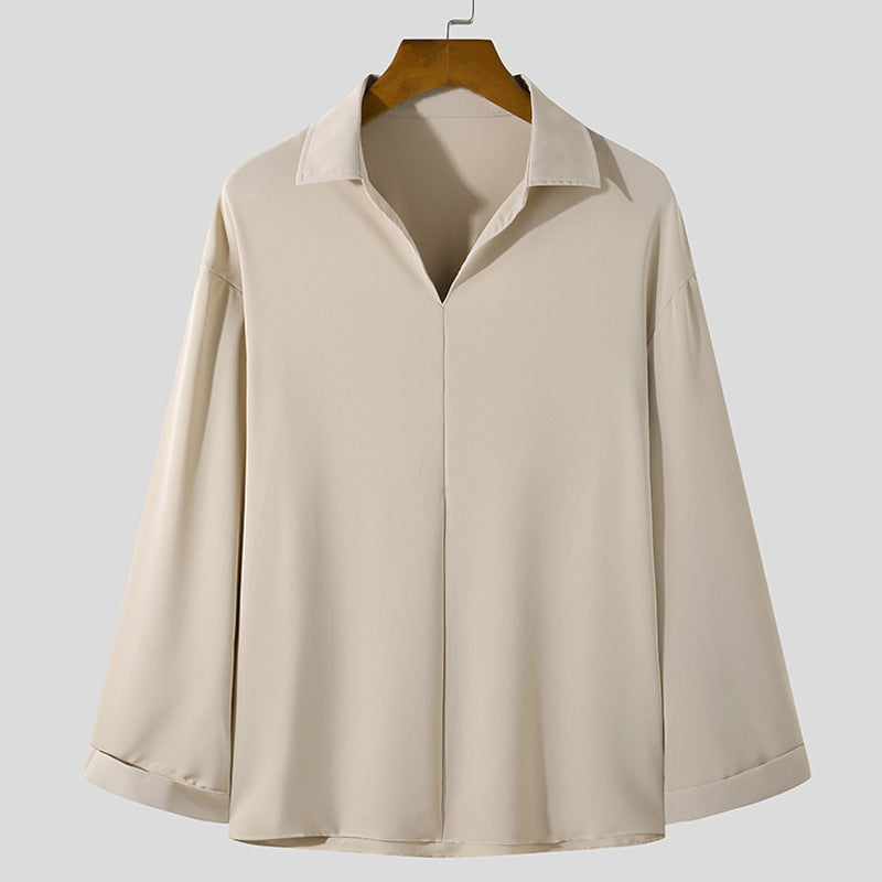 Loose Lapels Casual Shirt