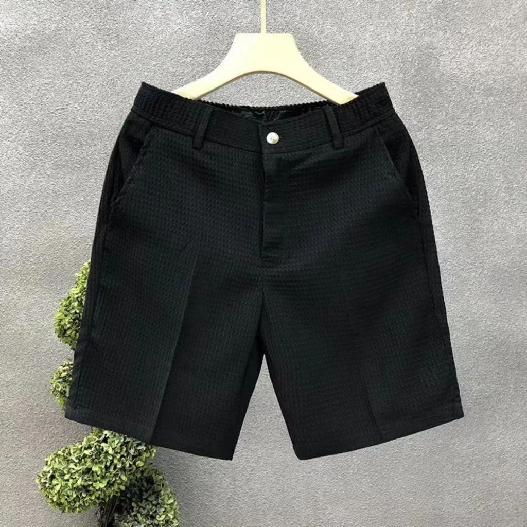 Summer New Thin Cropped Pants Fashion Outwear Slim Fit All-matching