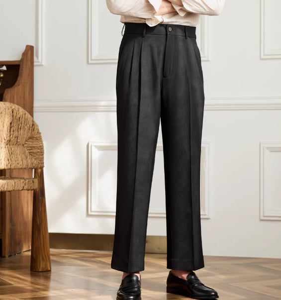 Versatile Casual Wide Leg High-waisted Trousers