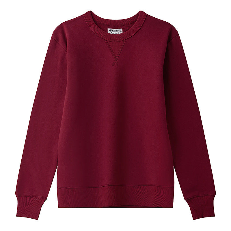 American Retro Japanese Round Neck Sweater Pullover Men