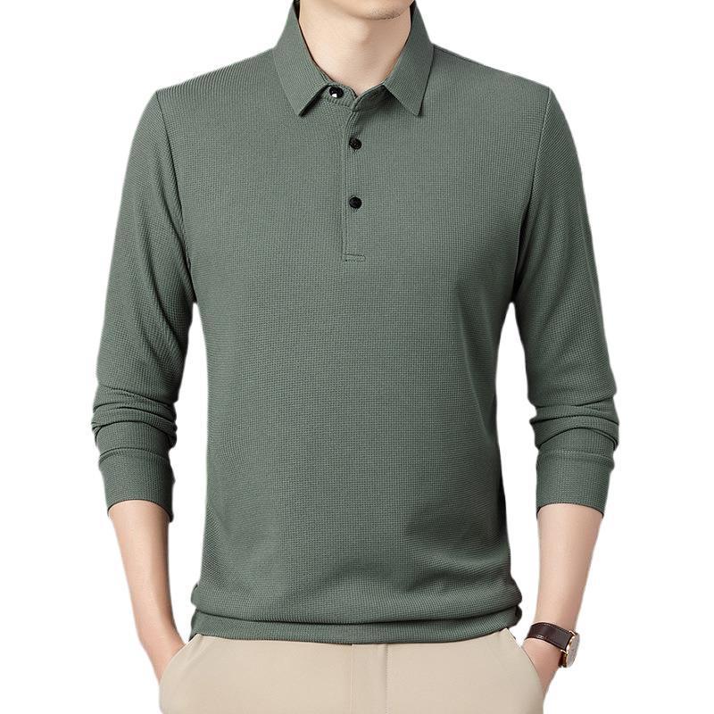 Men's Business Fashion And Leisure Long Sleeve T-shirt