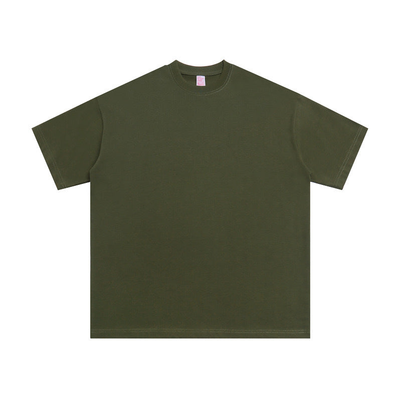 Loose Leisure All-matching Bottoming Shirt Half Sleeve