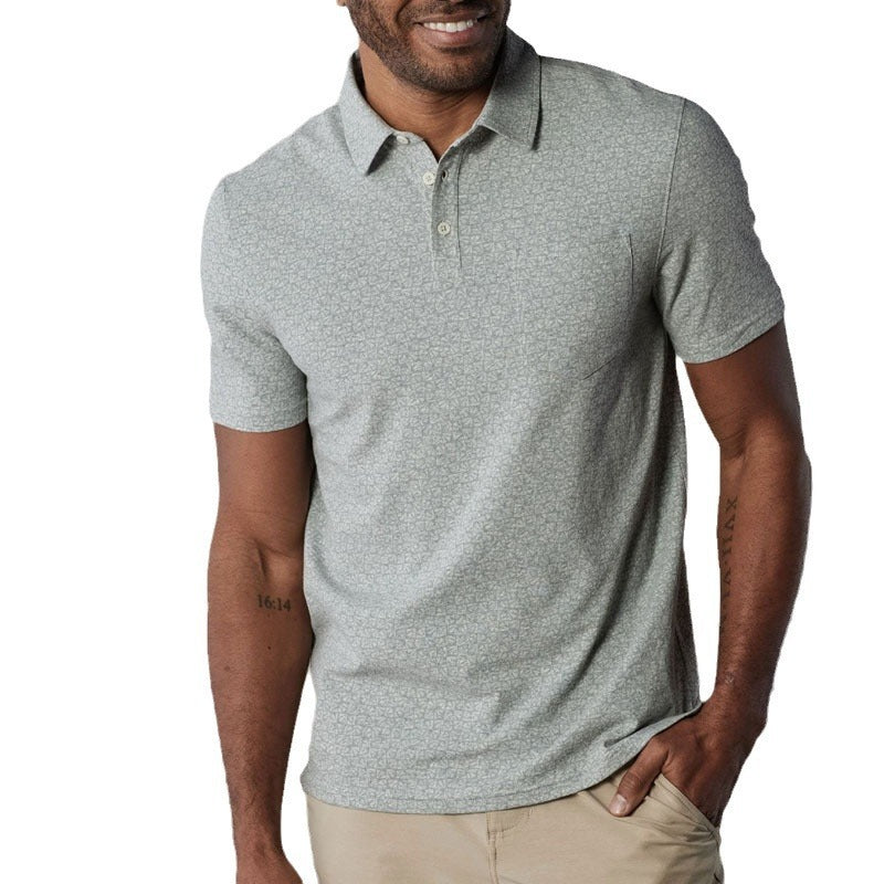 Men's Loose European And American Leisure T-shirt