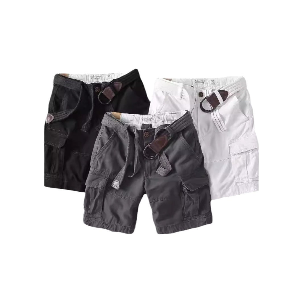 Retro Heavy Casual Overalls Pants