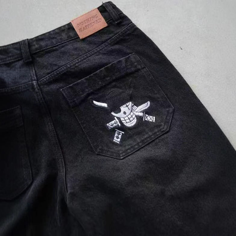 Retro Loose Fried Street Wide-leg Pants Fashionable Trousers Fashion Brand