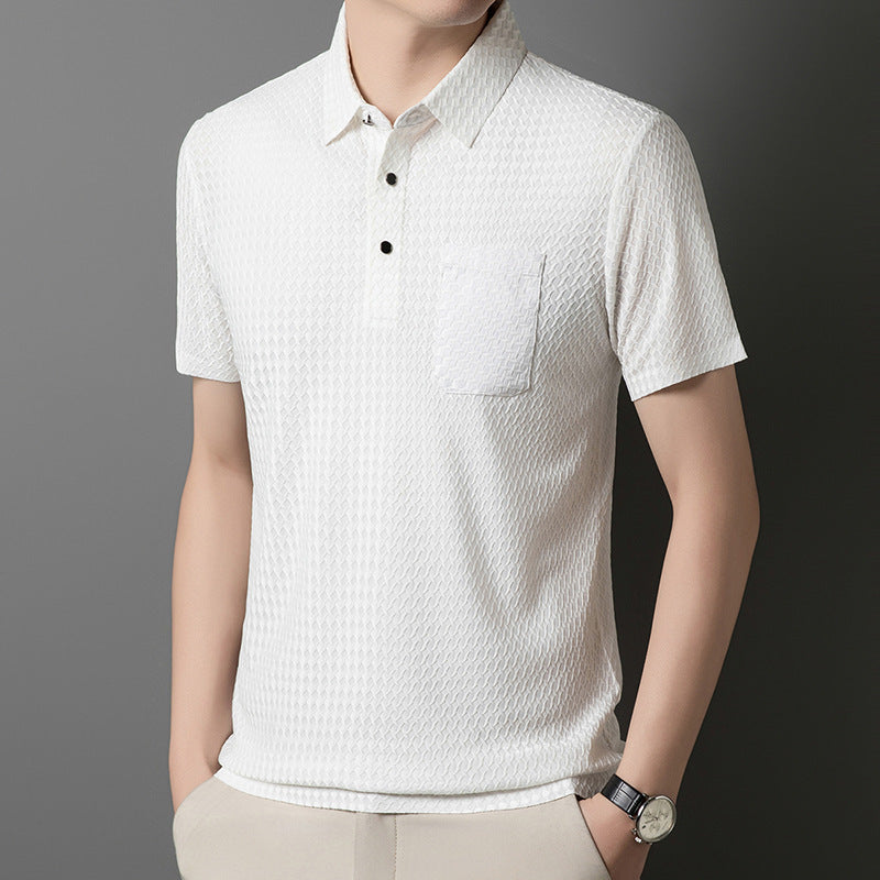 Men's Casual Fashion Half Sleeve Short Sleeve With Pocket