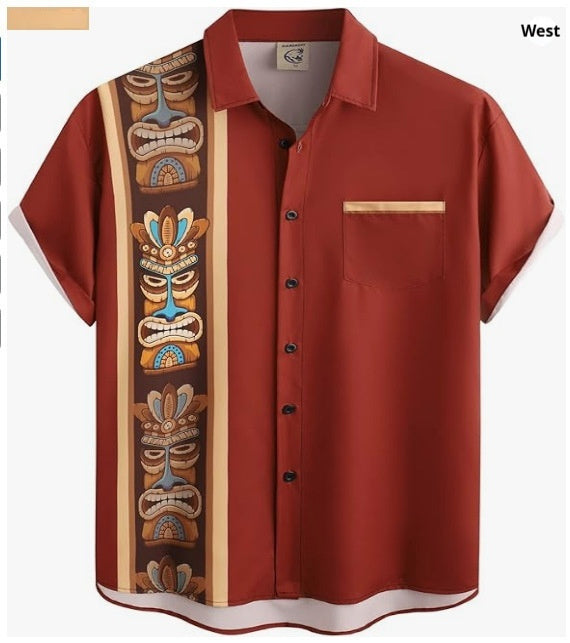 Men's Cardigan Plus Size Short Sleeve