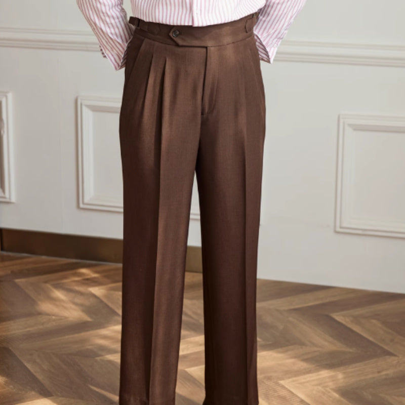 Versatile Casual Wide Leg High-waisted Trousers