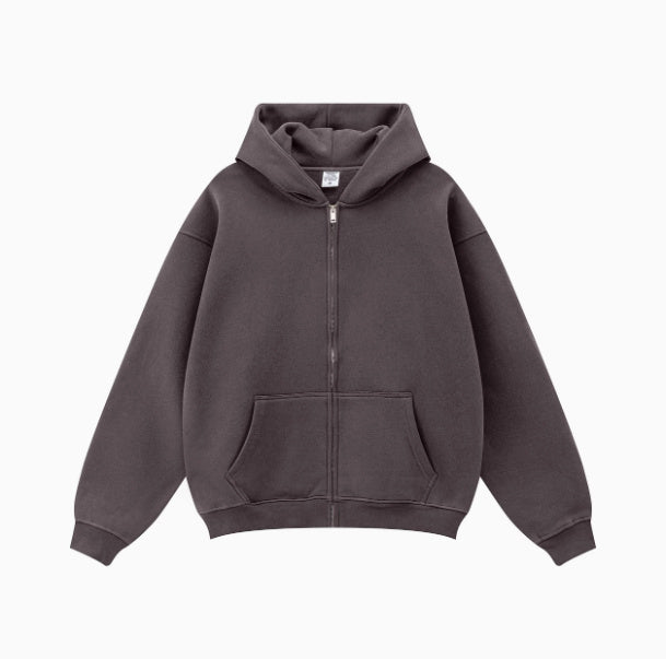 450g Terry Men's Hooded Men's Sweater
