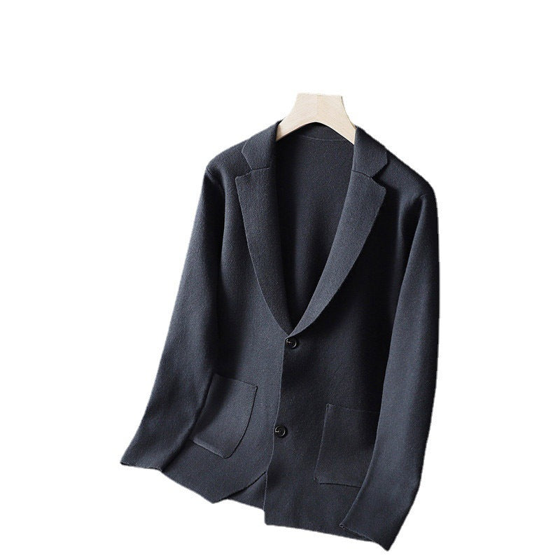 Youth Slim-fit Two-button Coat