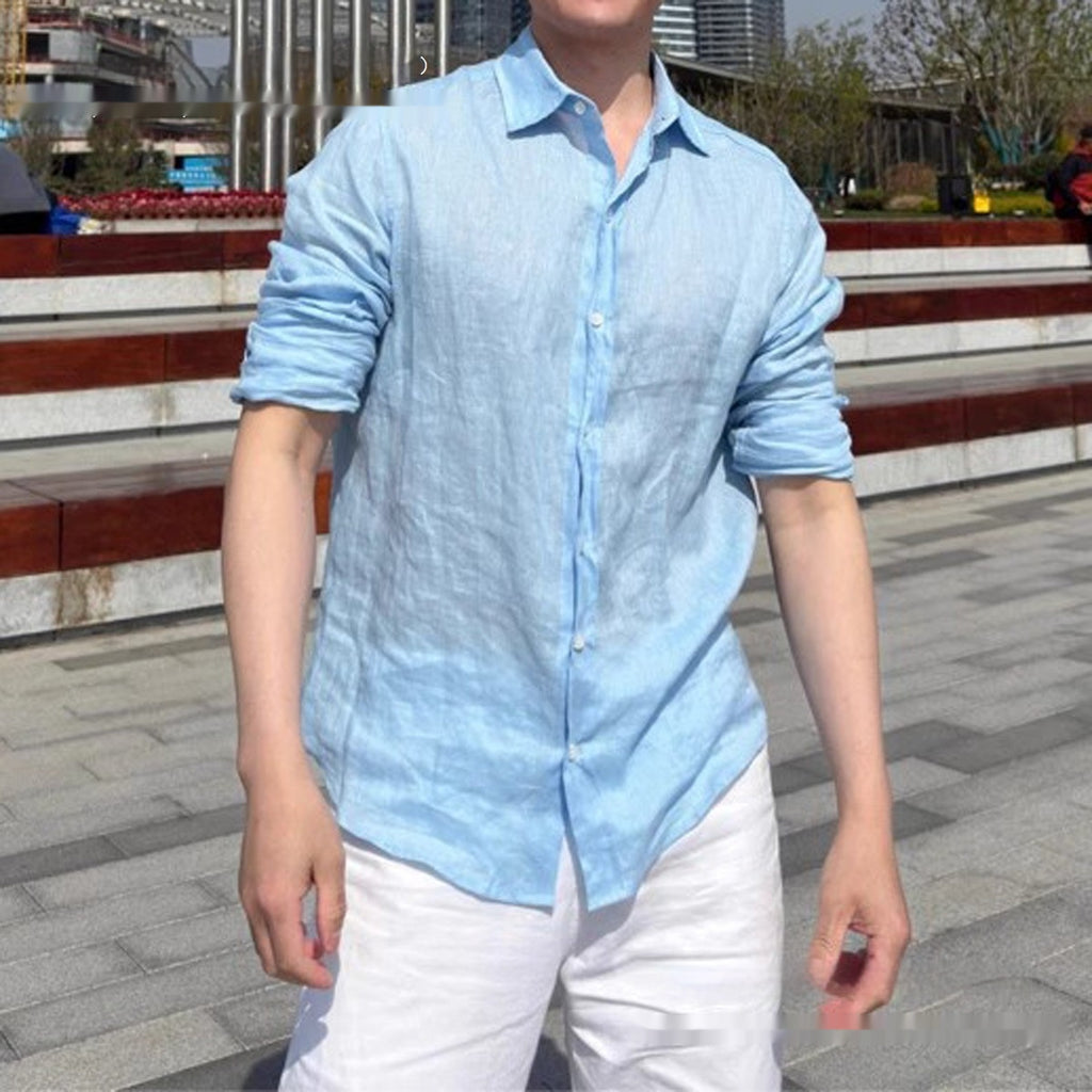 Men's Spring Long Sleeve Shirt