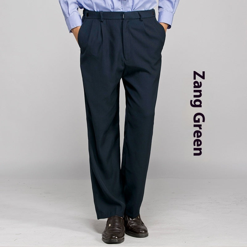 Security Pants Men's Black Spring And Autumn Uniform Work Pants