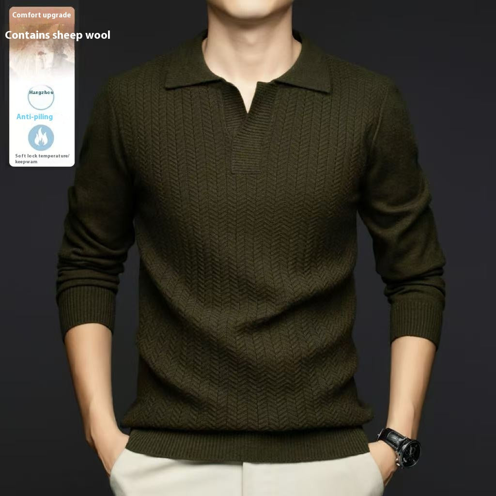 Trendy Casual Business V-neck Boy's Undershirt