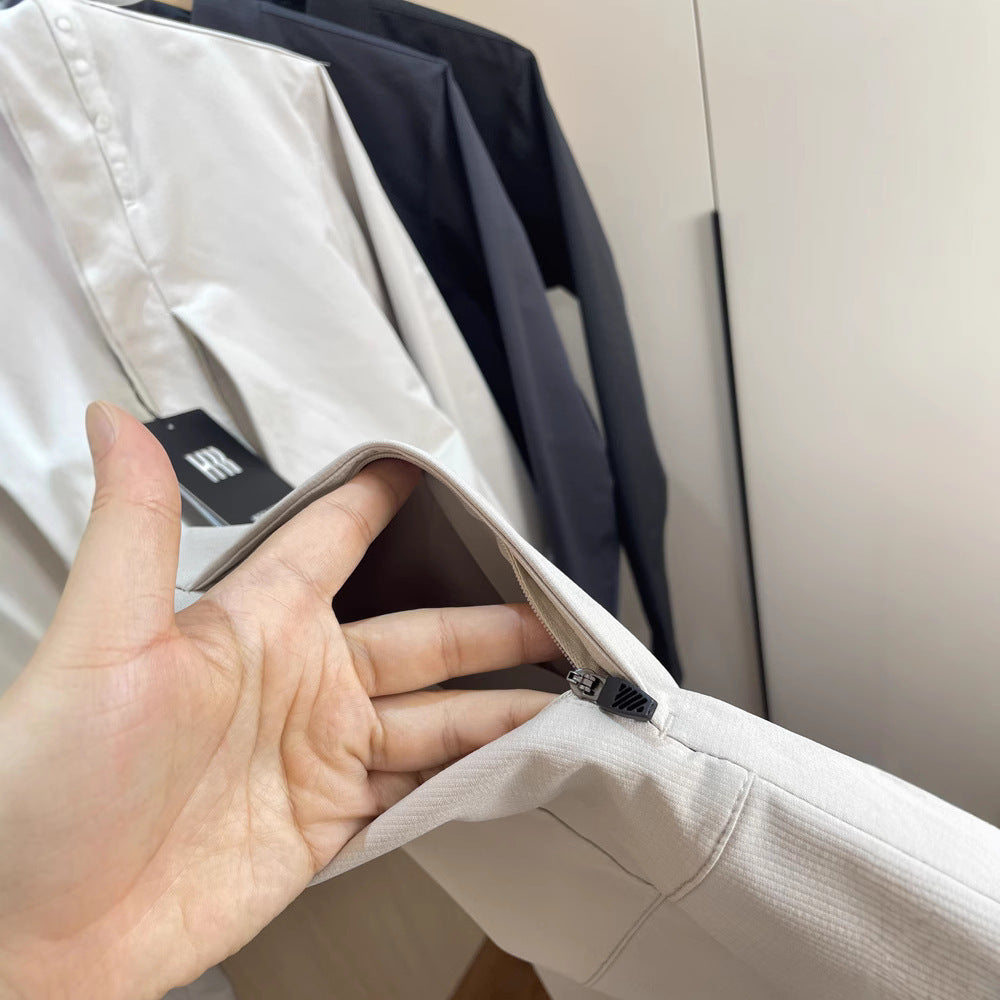 Stand Collar Sports Casual Jacket Coat For Men