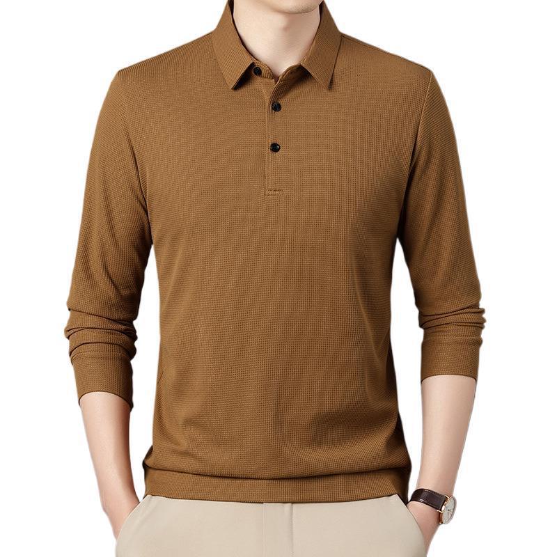 Men's Business Fashion And Leisure Long Sleeve T-shirt