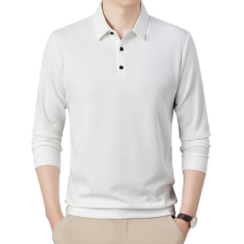 Men's Business Fashion And Leisure Long Sleeve T-shirt