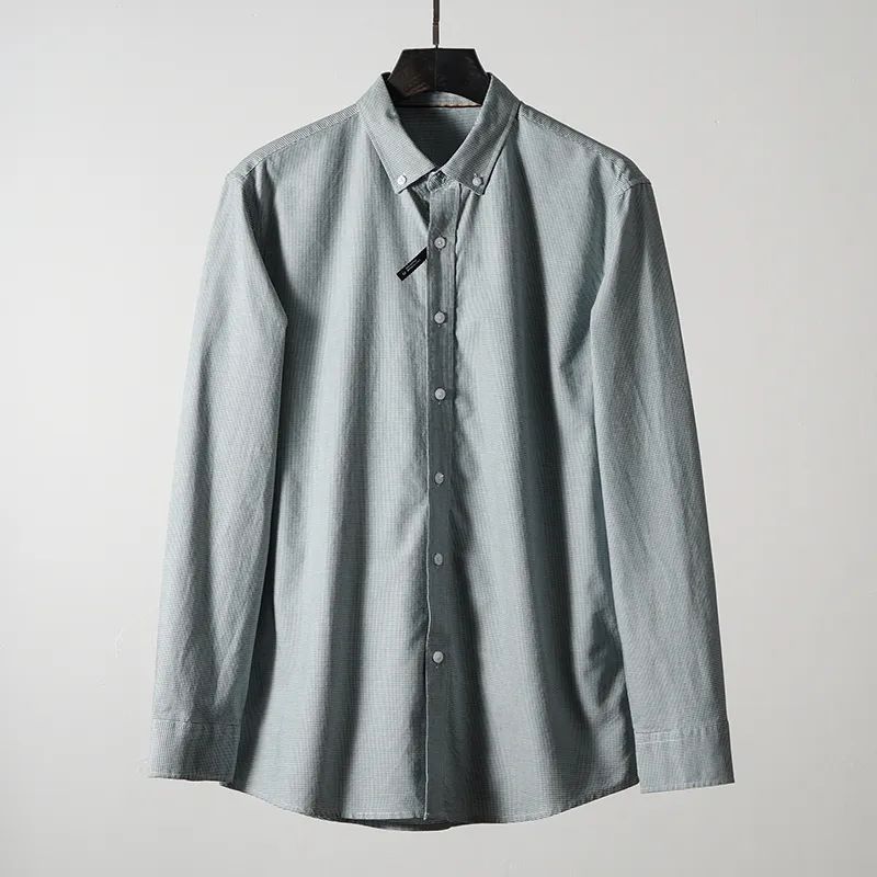 Washed Cotton Houndstooth Pattern For Men