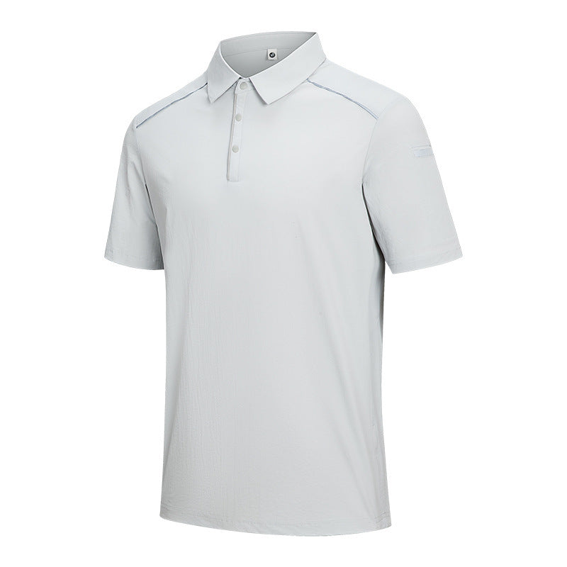 Light Luxury Polo Shirt Quick-drying Breathable Short Sleeved T-shirt