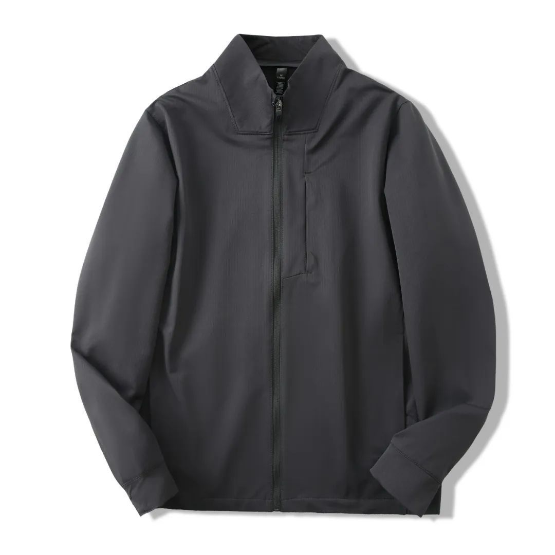 Stand Collar Sports Casual Jacket Coat For Men