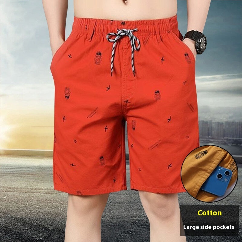 Summer Loose Cropped Pants Beach Casual