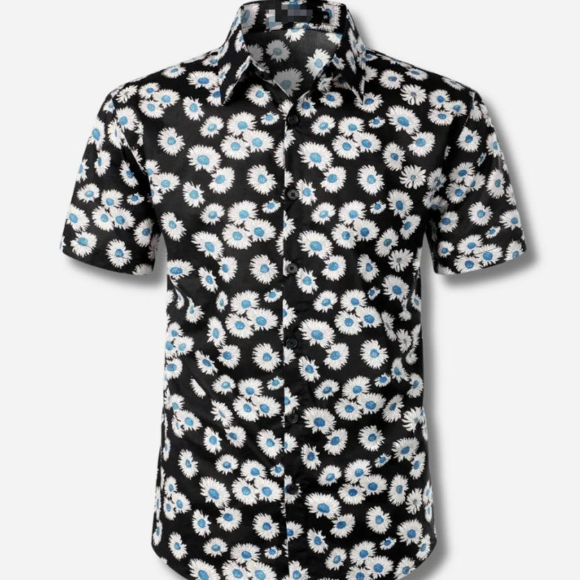 Men's Cardigan Plus Size Short Sleeve