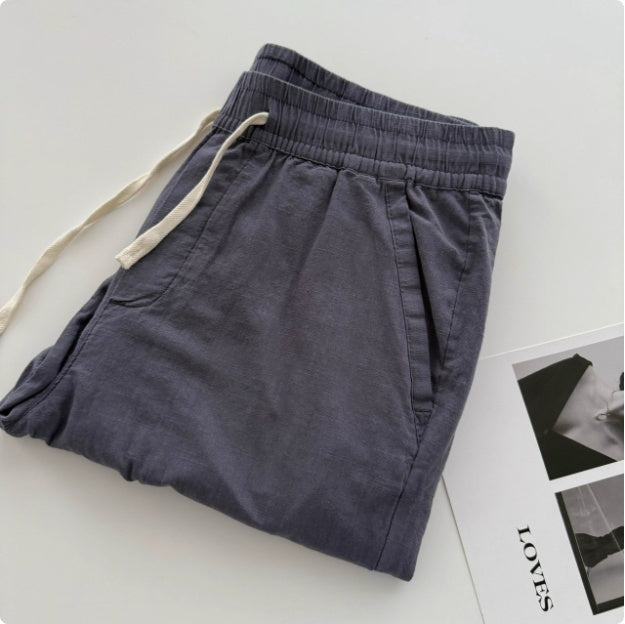 Summer Thin Casual Men's Loose Straight Pants