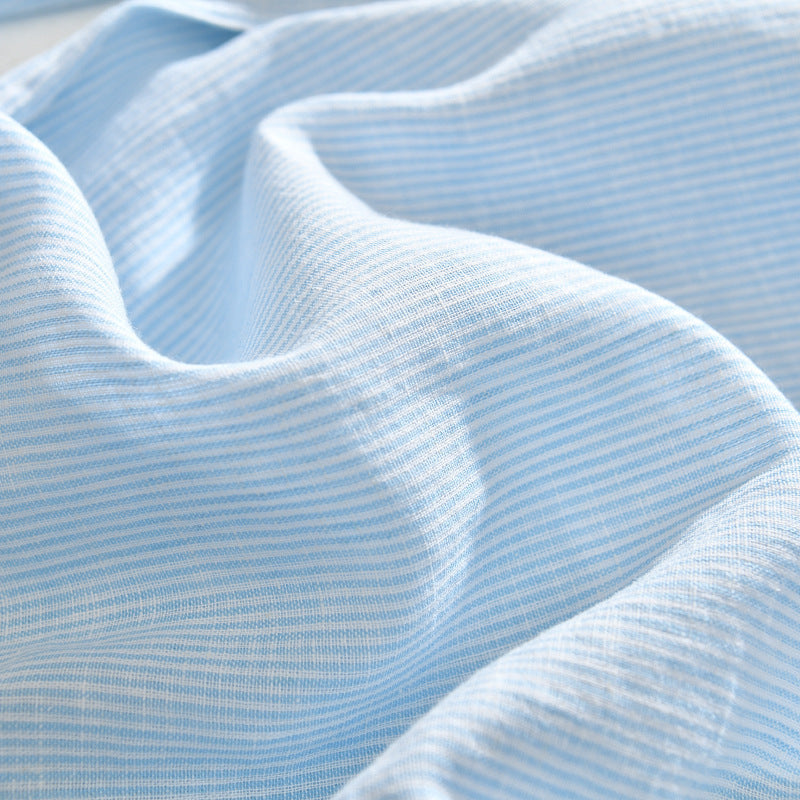 Thin Striped Simple Shirt Comfortable