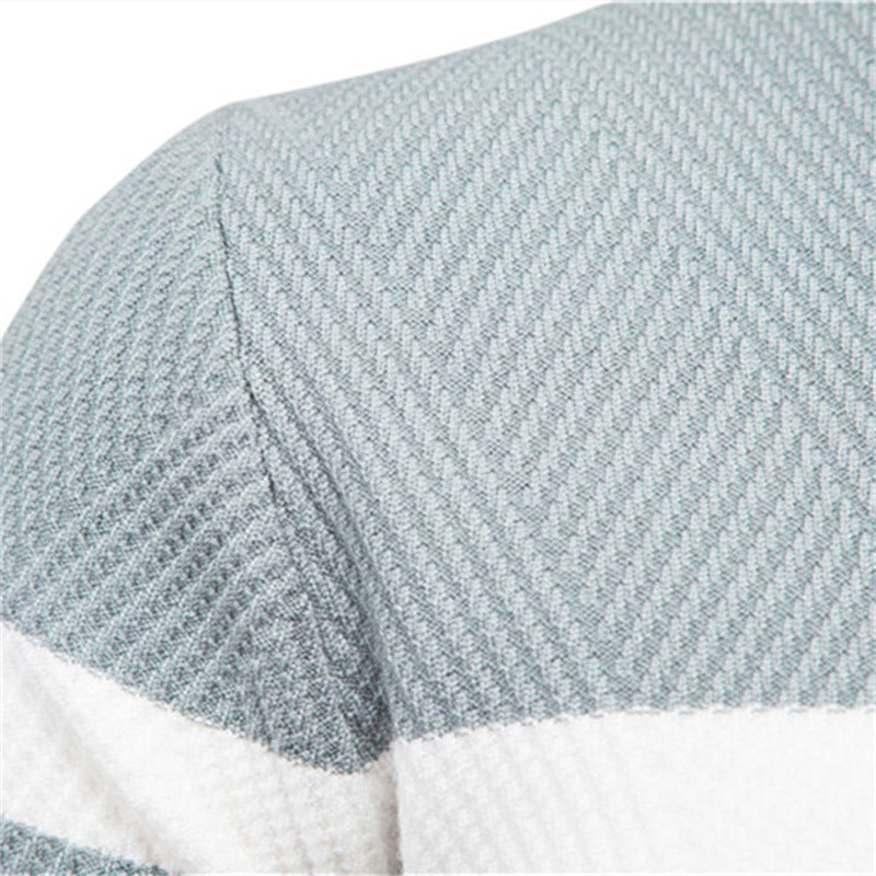 Men's Pullover Multi-color Round Neck Men's European-style Plus Size Sweater