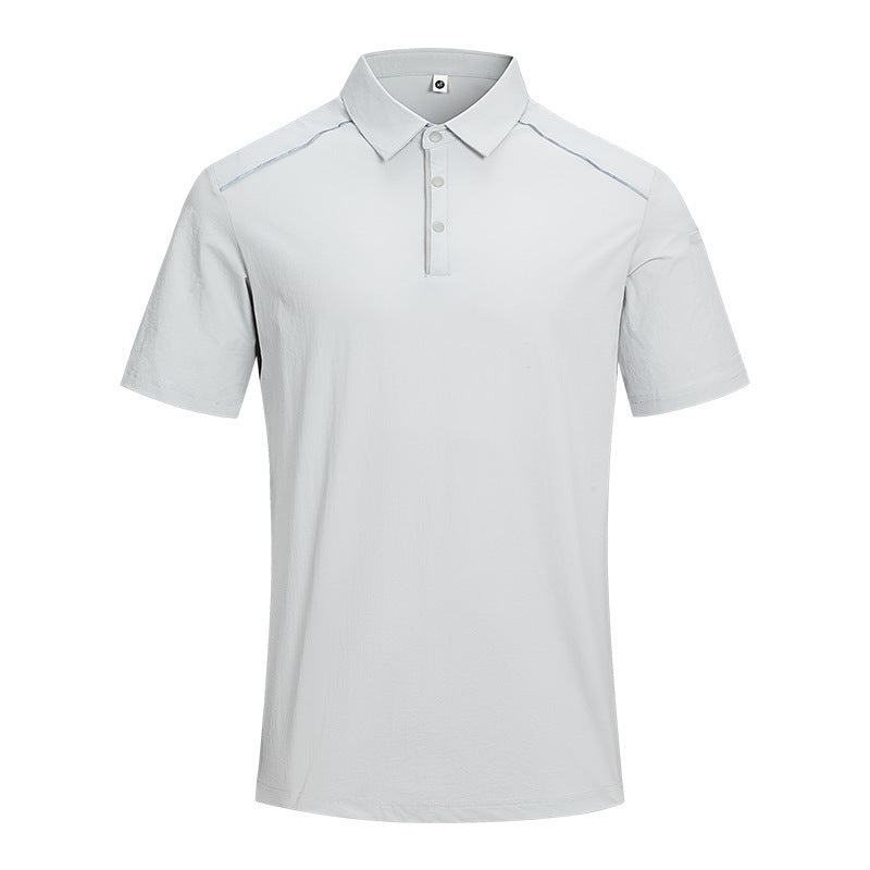 Light Luxury Polo Shirt Quick-drying Breathable Short Sleeved T-shirt