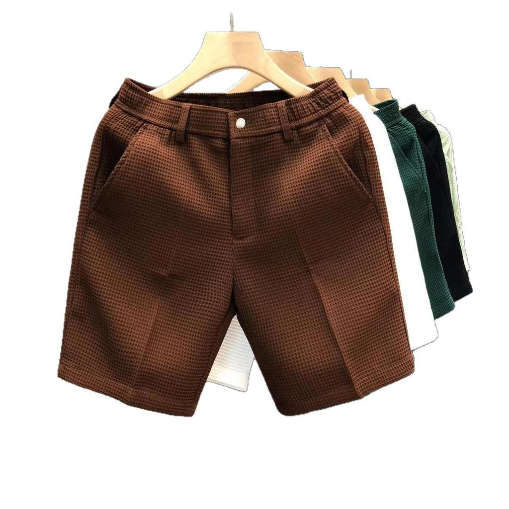 Summer New Thin Cropped Pants Fashion Outwear Slim Fit All-matching