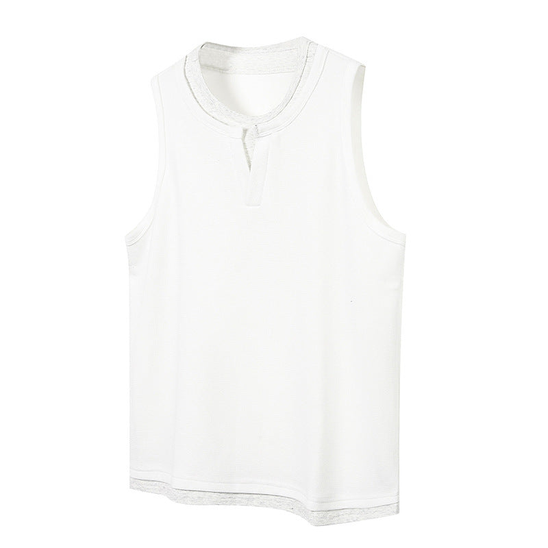 Summer Fashion Brand Loose Fitness Sports Vest