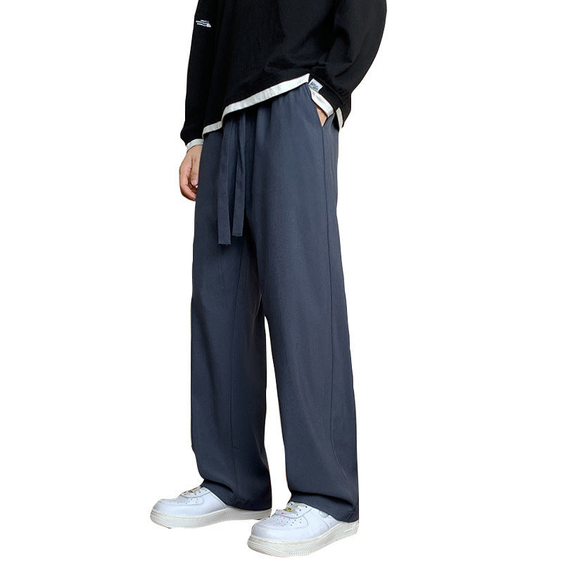 Trendy Hong Kong Style Loose American Casual Wide-leg Pants